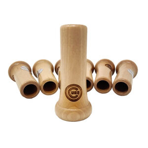 7x Dugout Mugs Chicago Cubs MLB Season Opener Knob Shot Wood Baseball Bat Handle